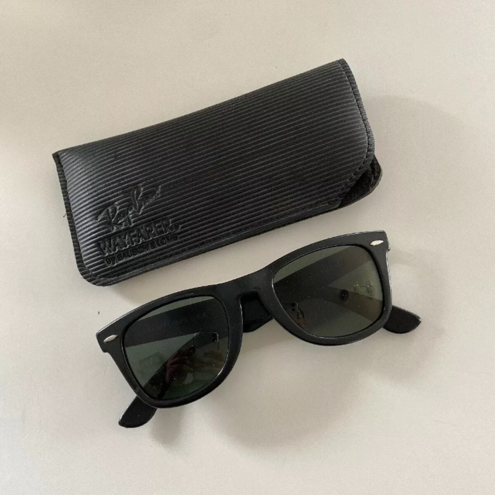 Vintage Ray Ban Wayfarer By Bausch & Lomb W/ Case